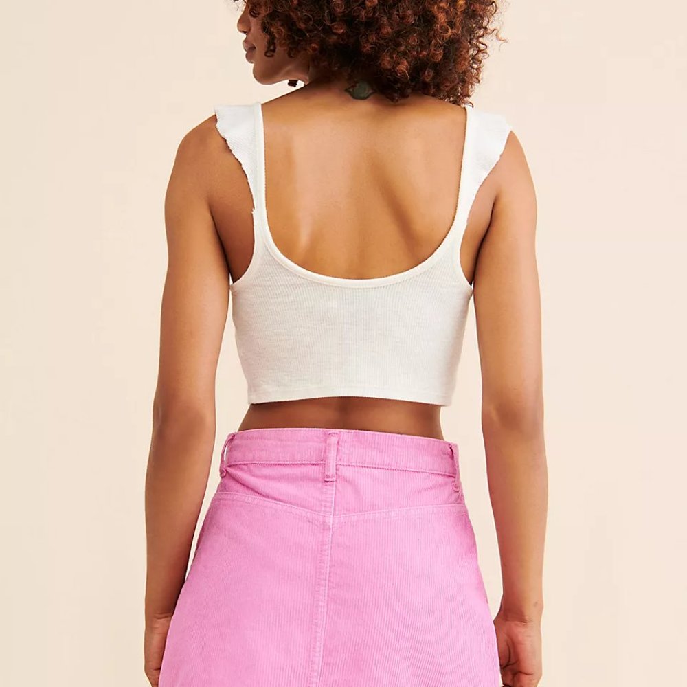 NWT Free People Ray Cord Mini Skirt Size 2 - Picture 2 of 12